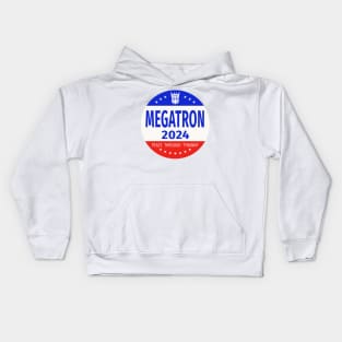 Megatron 2024 Peace Through Tyranny II Kids Hoodie